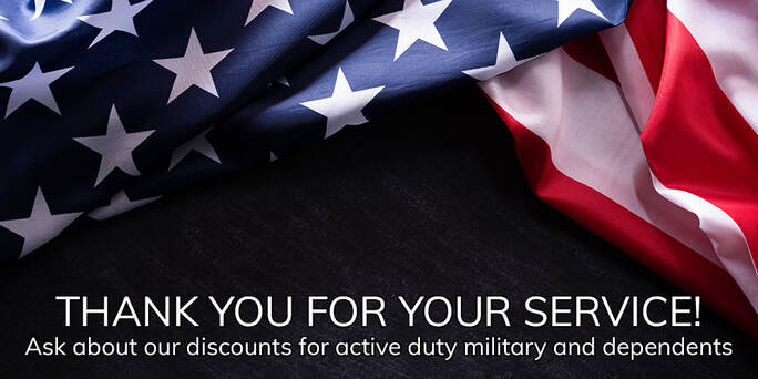Thank you for your service - Military discounts for plastic surgery